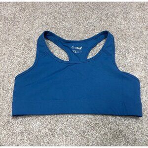 Oalka Sports Bra Women’s Green Racerback Size Medium